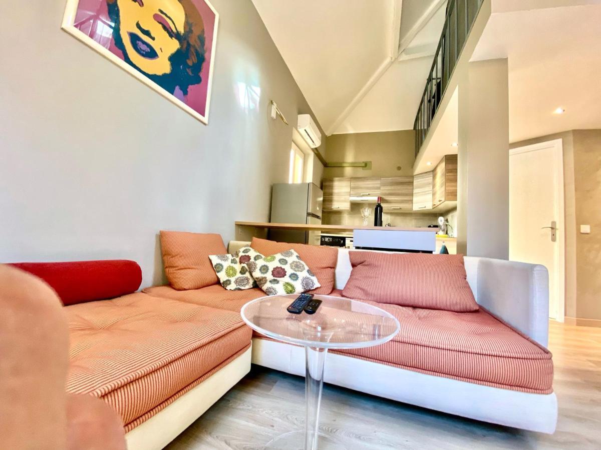 Lovely & Sunny Loft Heart Of Nice With A/C! Exterior foto